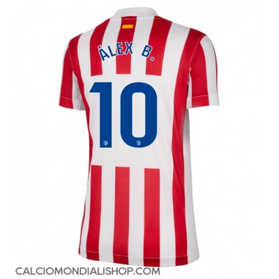 Maglie da calcio Atletico Madrid Alex Baena #10 Prima Maglia Femminile 2025-26 Manica Corta Maglie da calcio Atletico Madrid Alex Baena #10 Prima Maglia Femminile 2025-26 Manica Corta